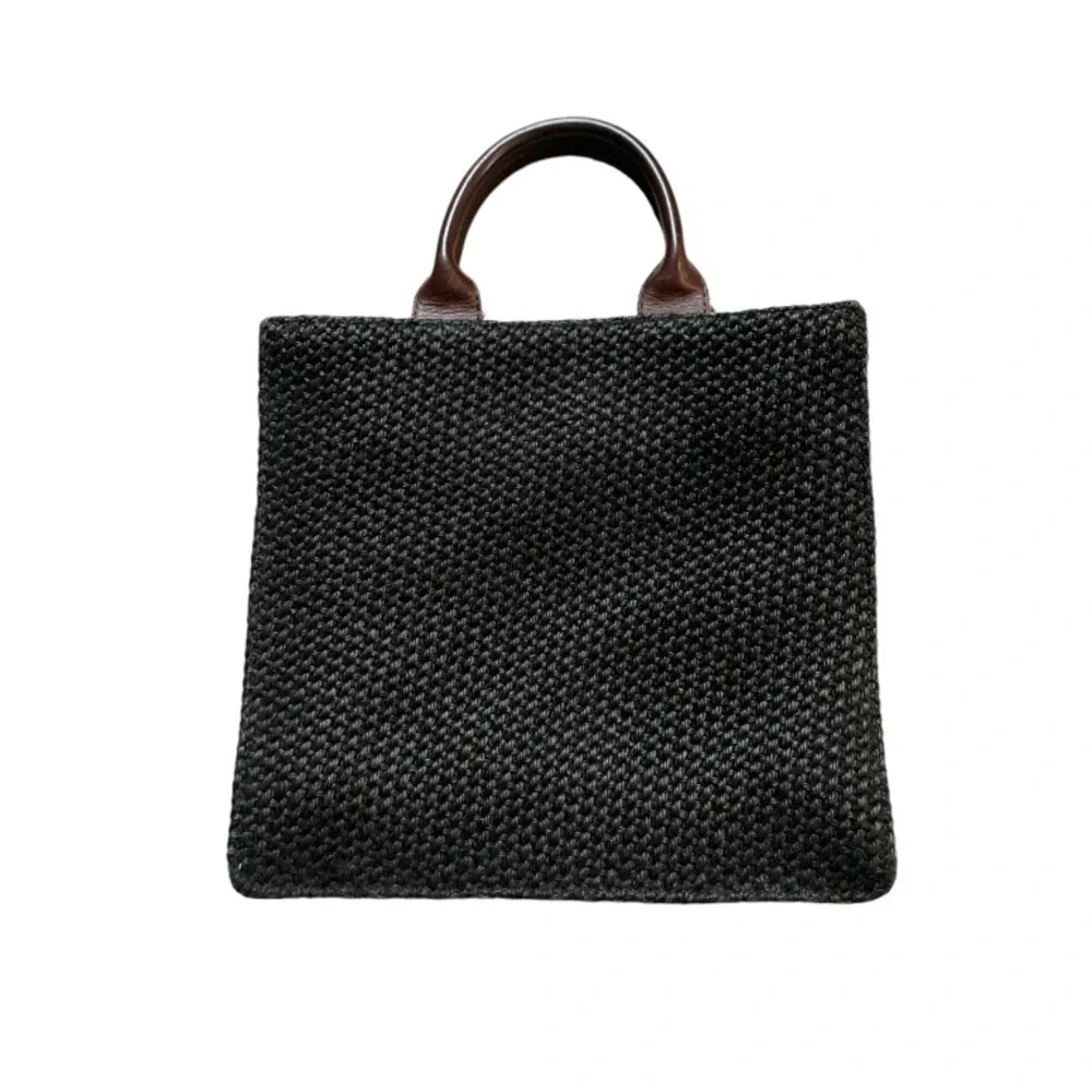 Bottega Veneta woven and leather small tote - Picture 3 of 16